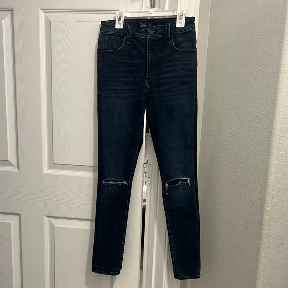 Abercrombie & Fitch Blue High Rise Jeans